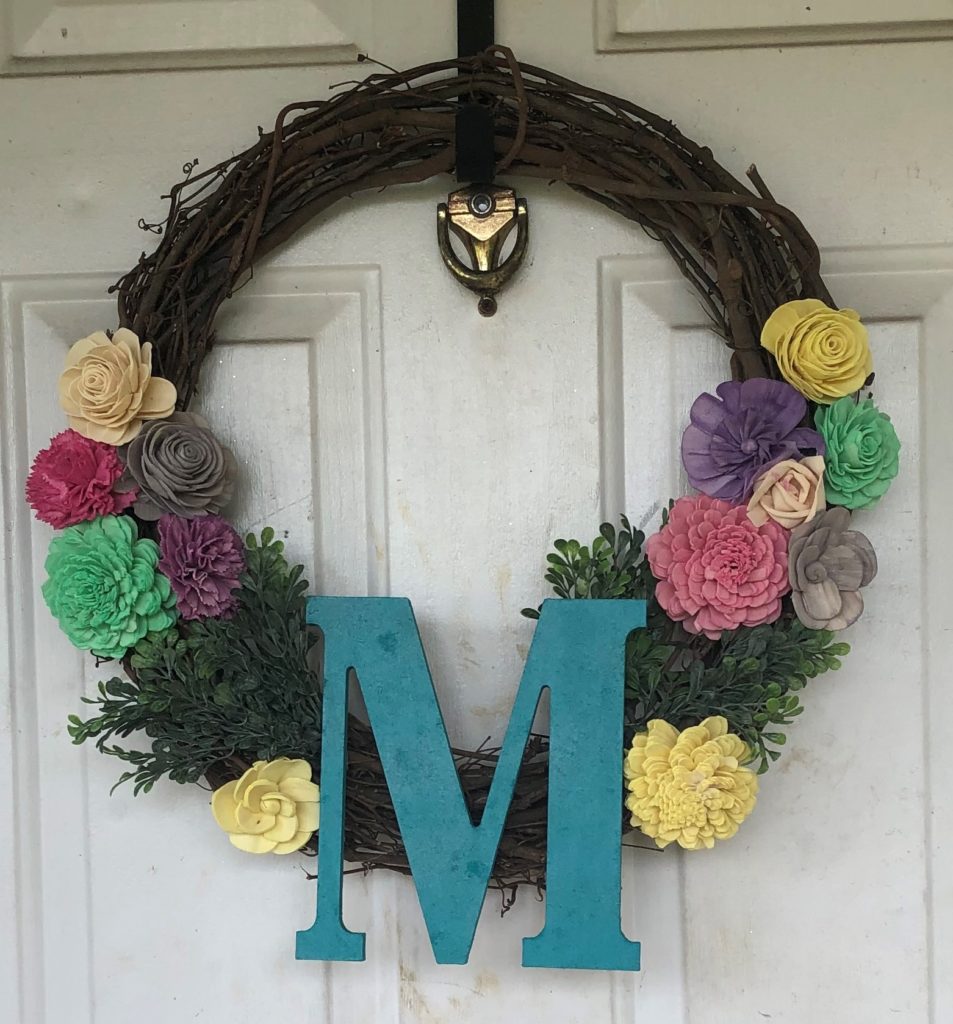 Wreath for my front door.